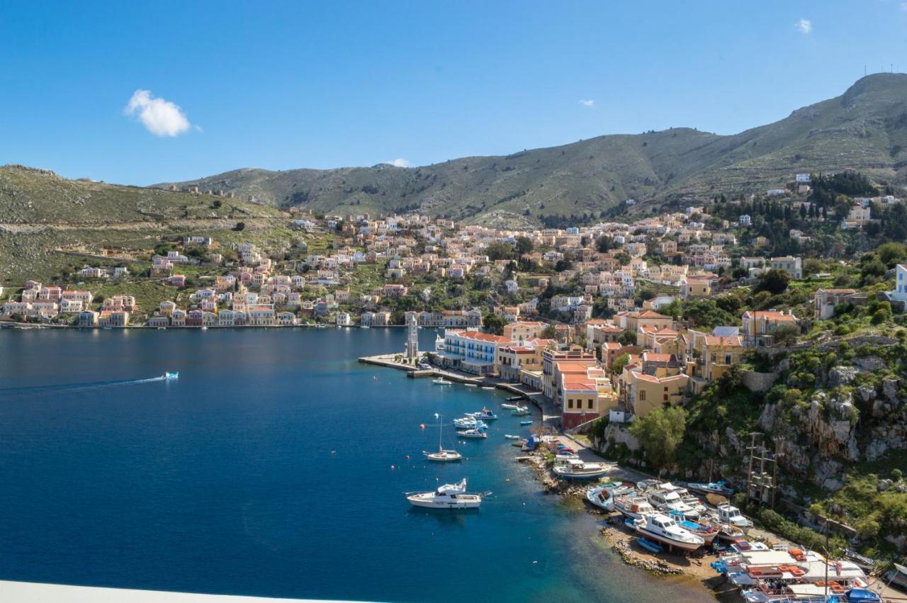 Andreas Apartments Symi Exteriér fotografie